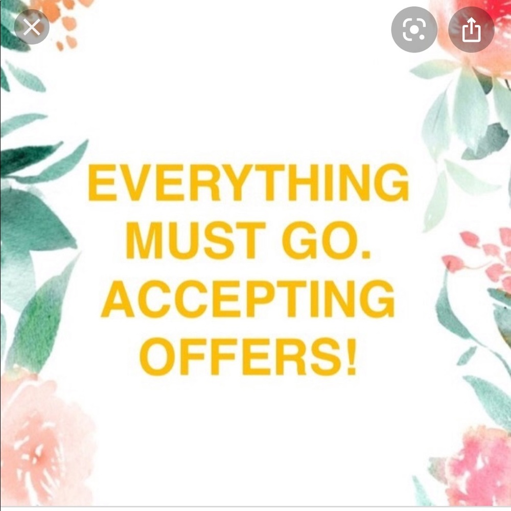 Moving sale!! Accepting all reasonable offers :)